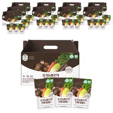 유기농마루 정품 진짜 야채수, 100ml, 300개