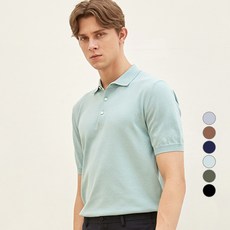 MAESTRO 男款 TOMORROW 可水洗棉混紡Polo領短袖針織衫 MASW1B602