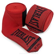 EVERLAST Elite 2 護手繃帶 (一對), 1套, 紅色