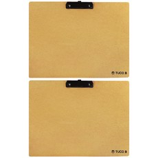 TUCO.B 木製懸掛式A3畫板夾, 2個, 混色