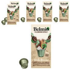 Belmio Nespresso咖啡機適用Irish Dream膠囊咖啡, 5.2g, 10顆, 6盒