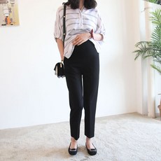 孕婦素色休閒褲