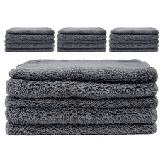 World Clean 咖啡館抹布 超級毛巾 灰色, 20個