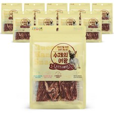 수제의여왕 강아지 간식, 소고기스테이크, 70g, 10개