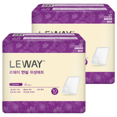 Mirae Well life 男女通用 Le Wei 衛生成人護理墊, FREE(onesize), 10入, 2個