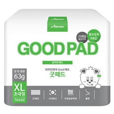 Amons 韓國製 Good Pad, 25入, 1個