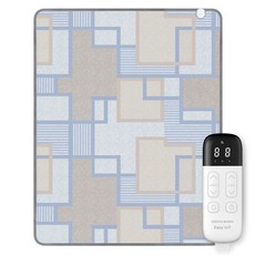 온돌왕 한일메디칼 IoT 탄소 모노륨매트 전기장판 유니크블루 CEL-410W, 4~5인용(230 x 183 cm)