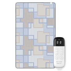 온돌왕 한일메디칼 IoT 탄소 모노륨매트 전기장판 유니크블루 CEL-480W, 7~8인용(300 x 183 cm)