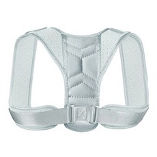 MagiDeal 隱形防駝背姿勢矯正帶 灰色, 1個