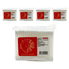 奈森克林 粗軸棉棒, 5個, 100個裝