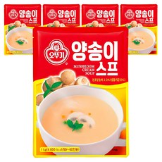 오뚜기 양송이 스프, 1kg, 5개