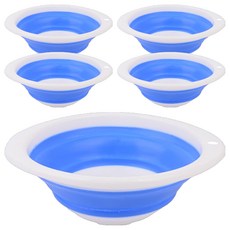 디어모모 접이식 화장실 욕실 대야 세발기 소, 랜덤발송, 5개