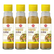 OTTOGI 不倒翁 義大利油醋醬, 215g, 4個