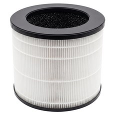 PUREBURG 淨博 空氣清淨機濾網 濾芯 白色 適用伊萊克斯Electrolux A3 202WT 202GN 202BL 557g, FA31-202GY, 1個