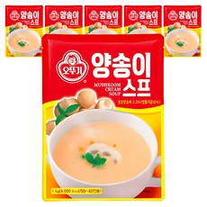 오뚜기 양송이스프, 1kg, 6개