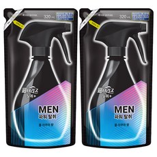 febreze 風倍清 衣物纖維除臭劑 男士酷爽水漾香氛 補充包, 320ml, 2個