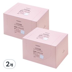 비타할로 1/3 촉촉슬림 화장솜, 400개입, 2개