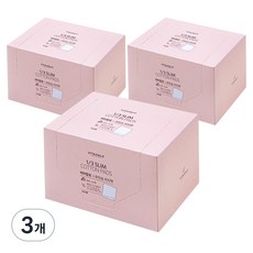 비타할로 1/3 촉촉슬림 화장솜, 400매입, 3개