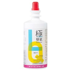 台裕 極雙氧隱形眼鏡保養液, 360ml, 1瓶