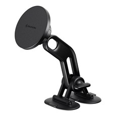 SINJIMORU 車用MagSafe磁吸全景支架, 黑色, 1個