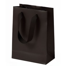 禮品專用牛皮紙手提袋, 黑色, 10個