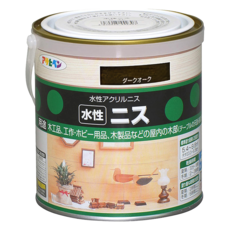 ASAHIPEN 日本水性木器著色清漆 暗橡木 700ml, 1罐