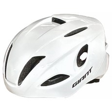 GIANT 捷安特 MARS 空力安全帽 亮光競速白, 1個, 58~61cm