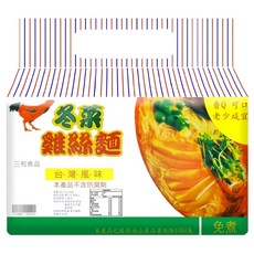 三和食品 冬菜雞絲麵 250g, 5包