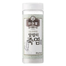 InsanGa 仁山家 頂級顆粒鹼性竹鹽, 1個, 280g