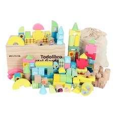 Todo Libro 粉彩花園木塊 120p, 多色