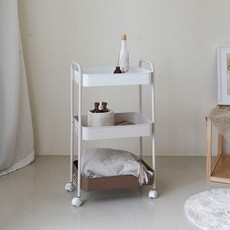 RH2304-CM 免工具三層推車 47 x 31 x 78cm 3kg, 巧克雪糕, 3層
