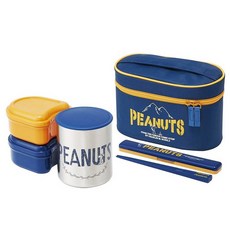 Skater 保溫飯盒套組 920ml KCLJC9, 海軍史努比, 1個