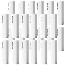 deLi 得力 Nusa In無塵三角橡皮擦 6入, 4個, 混合顏色