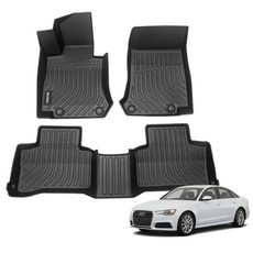 더존 입체포집 TPE 카매트 풀세트, 아우디 A6 (2012년 ~ 2018년), 올블랙