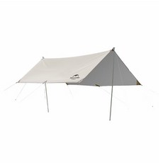 Naturehike 挪客 多人天幕 面料 150D加密牛津布塗銀版 4.7kg, 流沙金