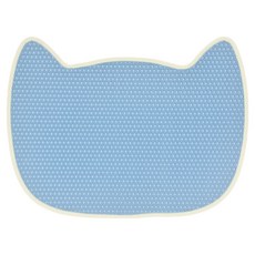 Catfeet 貓型防落砂踏墊 環保EVA材質, 藍色, 1個