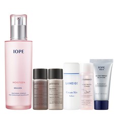 아이오페 모이스트젠 에멀젼 130ml + 아모레퍼시픽 기초케어 5종, 1개