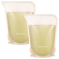 [純素美妝] AROMATICA 頭皮淨化洗髮精 補充包 迷迭香, 500ml, 2個