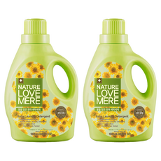 NATURE LOVE MERE 含有花的洗衣精, 1.8L, 2入