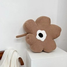 沐慕家居 靠墊抱枕花朵坐墩