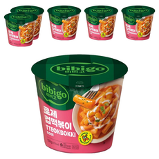비비고 로제 컵떡볶이, 108g, 6개