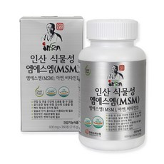仁山竹鹽 植物性MSM補充錠, 360錠, 1罐