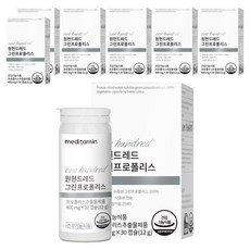 meditamin One Hundred蜂膠膠囊 12g, 30顆, 7罐