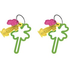 HAHAPET 排便袋鋼絲拾便器鑰匙圈, 2個, 隨機出貨, 1入