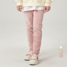 LollyTree 兒童燈芯絨絲絨刷毛內搭褲