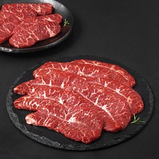 푸드랩플러스 미국산 살치살 300g + 부채살 400g 콤보팩 세트 (냉장), 700g, 1세트