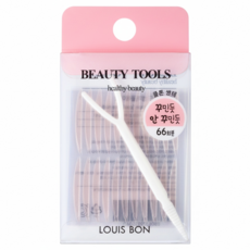 LOUIS BON 自然蜜桃雙眼皮貼 132片, 粉色的, 1個