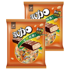 77 乳加 迷你巧克力, 123g, 2袋