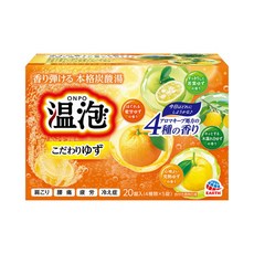 EARTH 地球製藥 ONPO 溫泡 碳酸入浴劑 柚子, 800g, 1個