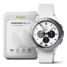 Ringke Galaxy Watch ID Glass強化玻璃保護膜 46mm 4入, 單色